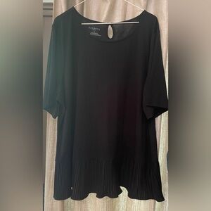 3 for $20👛👜👝NWOT Talbots, Short Sleeve, Peplum Top 2x